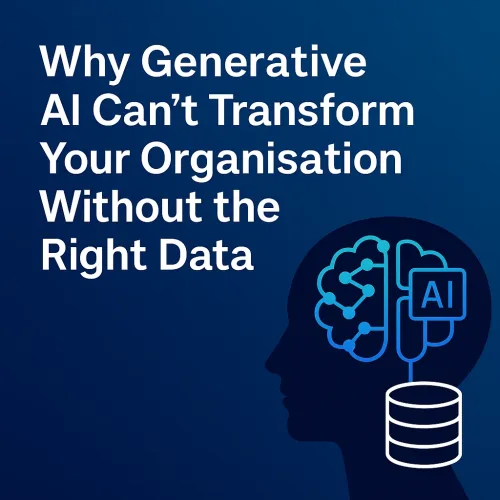 why you can’t have gen ai without the right data why you can't have gen ai without the right data